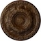 Ekena Millwork Granada Ceiling Medallion (Fits Canopies up to 7 1/8"), 23 1/2"OD x 2 3/4"P, Root Beer Crackle CM24GARBC - alternate 1